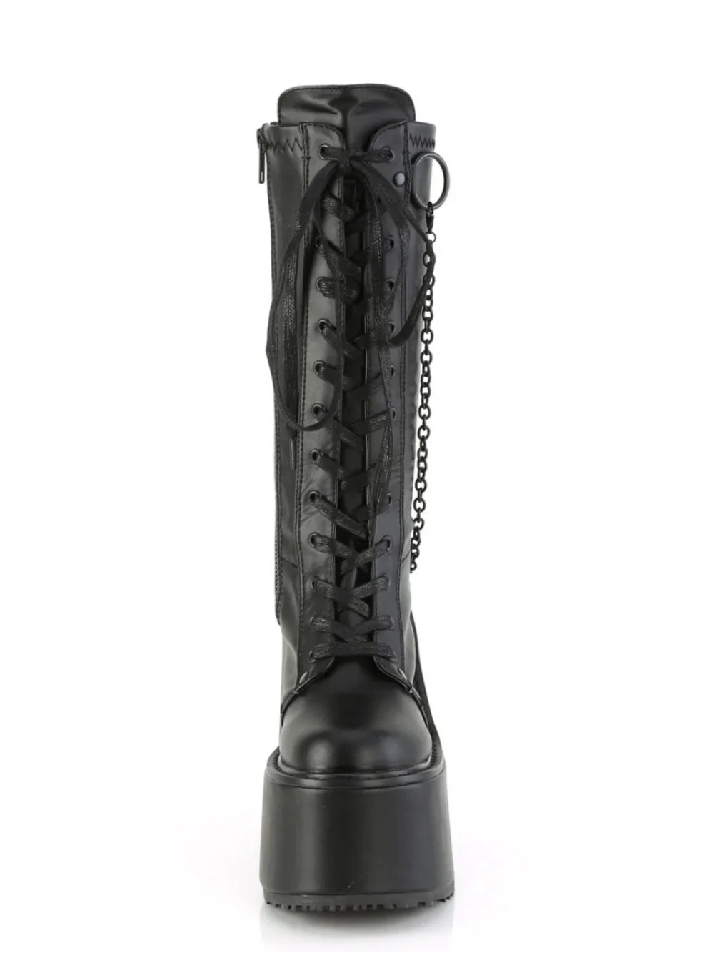 Demonia Swing-150 Platform STRETCH KNEE-HI Boots  Size 8